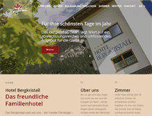 Tablet Screenshot of bergkristall.it